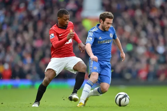 Framed Print : Evra vs. Mata's Intense Battle: Manchester United vs. Chelsea FA Cup Quarterfinal (March 10, 2013) Framed Print : Evra vs. Mata's Intense Battle: Manchester United vs. Chelsea FA Cup Quarterfinal (March 10, 2013)