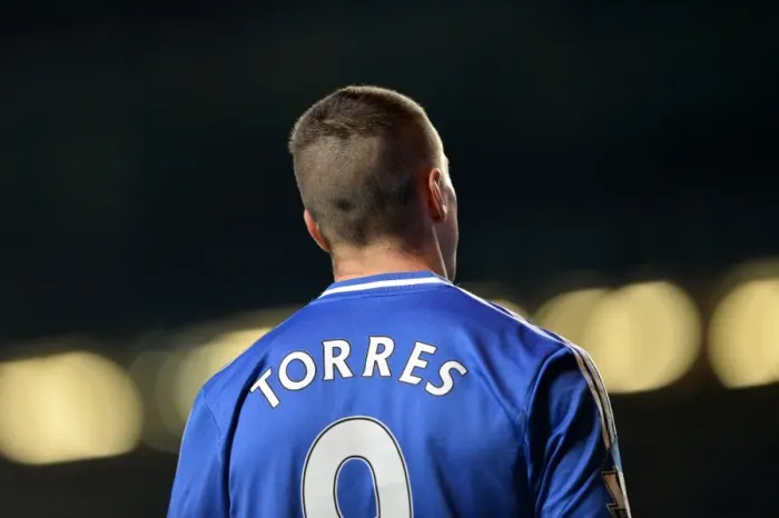 Framed Print : Fernando Torres Scores the Game-Winning Goal: Chelsea vs Liverpool, Barclays Premier League (December 29, 2013)