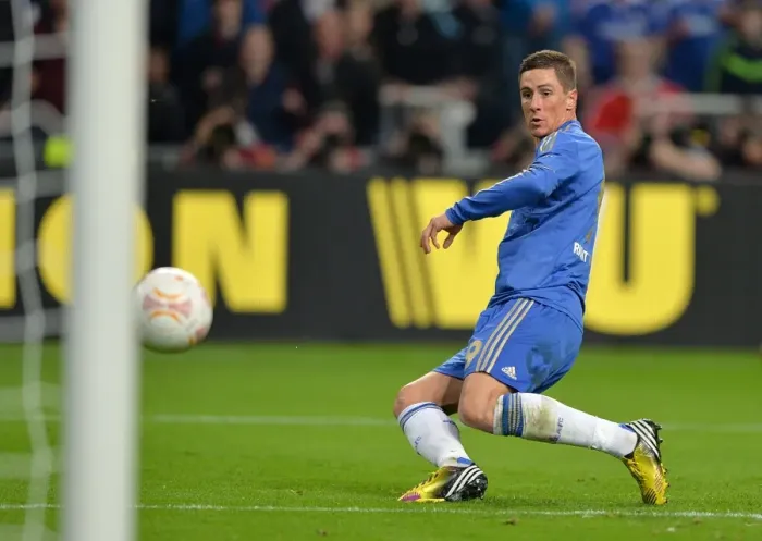 Framed Print : Fernando Torres Scores the Game-Winning Goal: Chelsea's Europa League Triumph over Benfica (Amsterdam Arena, May 16, 2013) Framed Print : Fernando Torres Scores the Game-Winning Goal: Chelsea's Europa League Triumph over Benfica (Amsterdam Arena, May 16, 2013)