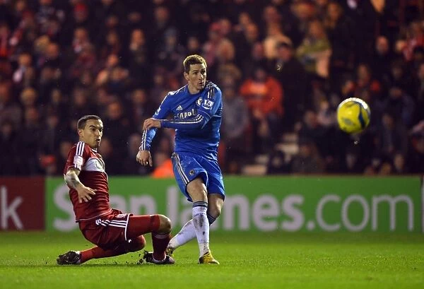 Fernando Torres's FA Cup Fifth Round Decisive Shot: Chelsea vs. Middlesbrough (27th February 2013)