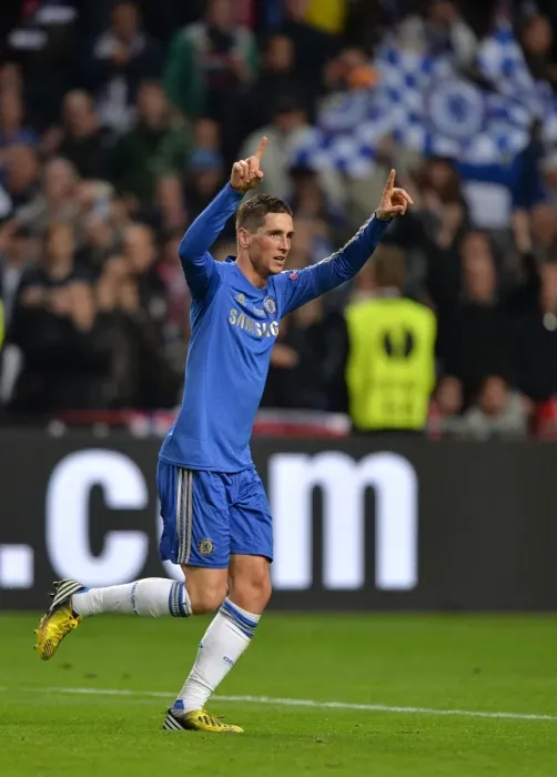 Framed Print : Fernando Torres's Thrilling Goal: Chelsea Wins Europa League vs. Benfica (Amsterdam Arena, May 16, 2013) Framed Print : Fernando Torres's Thrilling Goal: Chelsea Wins Europa League vs. Benfica (Amsterdam Arena, May 16, 2013)