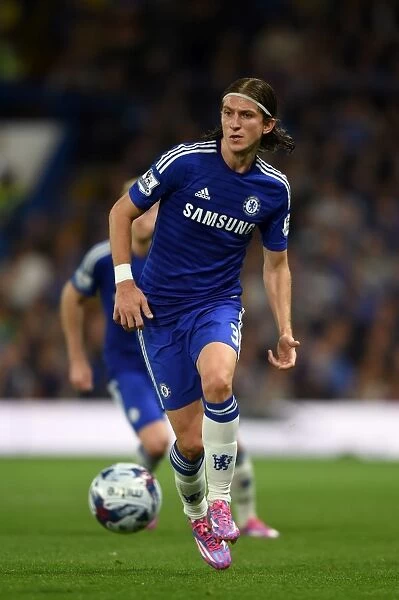 Filipe Luis in Action: Chelsea vs. Bolton Wanderers at Stamford Bridge (September 24, 2014)