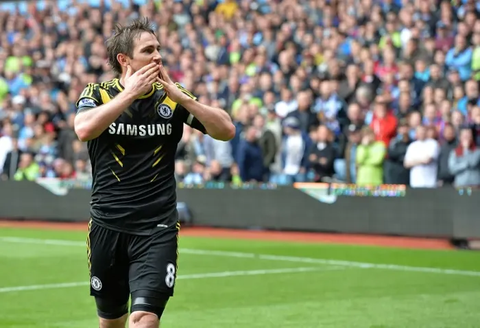 Framed Print : Frank Lampard's Double: Chelsea's Thrilling 3-1 Victory Over Aston Villa in the Premier League (11th May 2013) Framed Print : Frank Lampard's Double: Chelsea's Thrilling 3-1 Victory Over Aston Villa in the Premier League (11th May 2013)