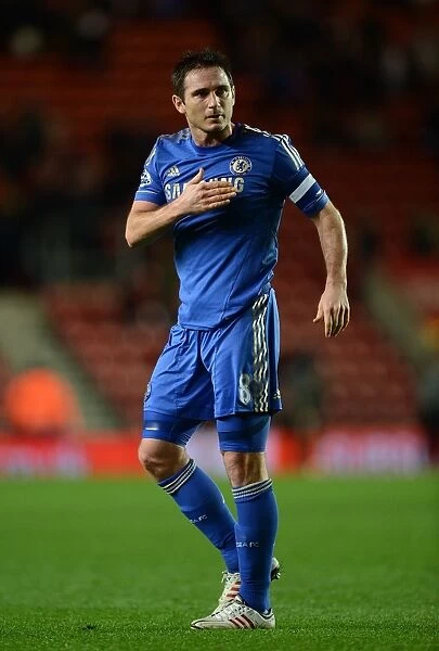 Frank Lampard's FA Cup Victory: Chelsea's Captain Celebrates with Pride at St. Mary's