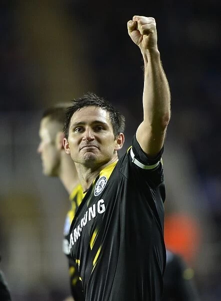 Frank Lampard's Triumph: Chelsea's Barclays Premier League Victory at Reading's Madejski Stadium (30th January 2013)