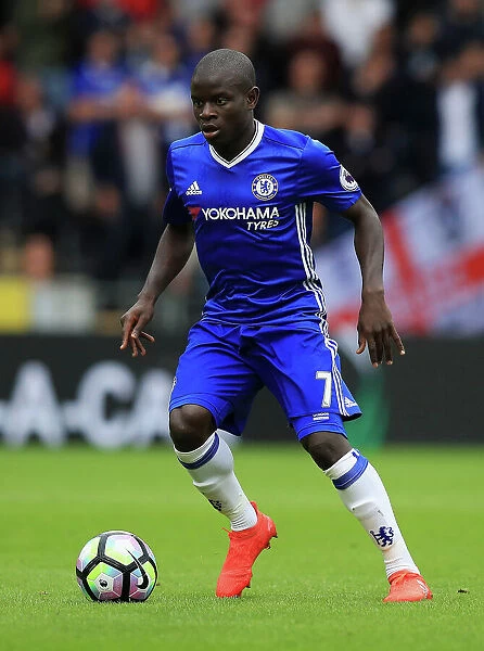Golo Kante in Action: Chelsea's Midfield Maestro Shines Against Hull City (Away), Premier League, KCOM Stadium