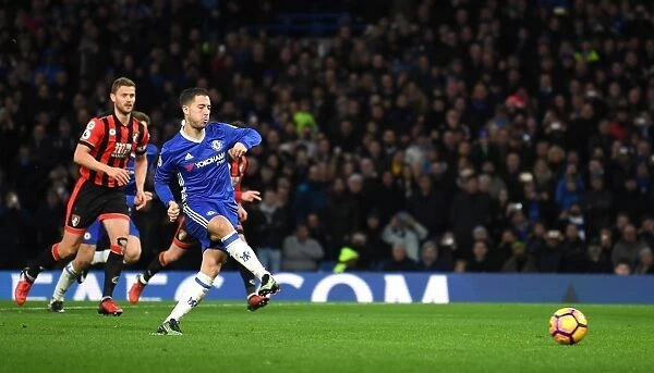 Hazard Scores Penalty: Chelsea's Victory over AFC Bournemouth at Stamford Bridge, Premier League