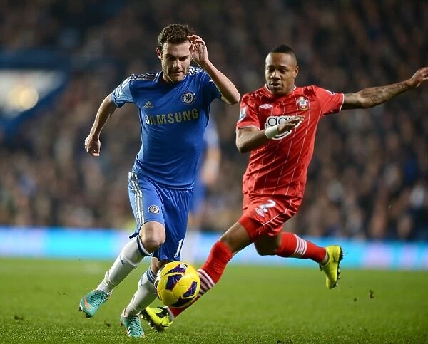 Intense Rivalry: Juan Mata vs. Nathaniel Clyne - Chelsea vs. Southampton, Premier League Showdown at Stamford Bridge (16th January 2013)