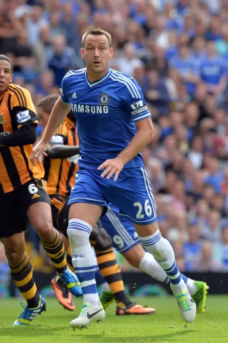 Framed Print : John Terry in Action: Chelsea vs. Hull City Tigers (18.08.2013) Framed Print : John Terry in Action: Chelsea vs. Hull City Tigers (18.08.2013)