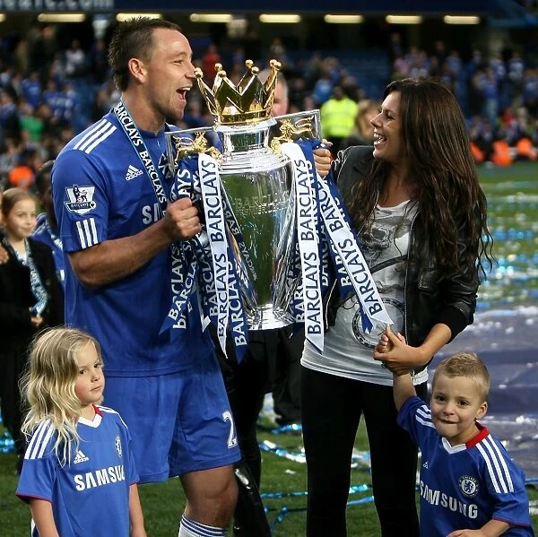 John Terry and Family: Celebrating Chelsea's Premier League Victory (2009-2010)