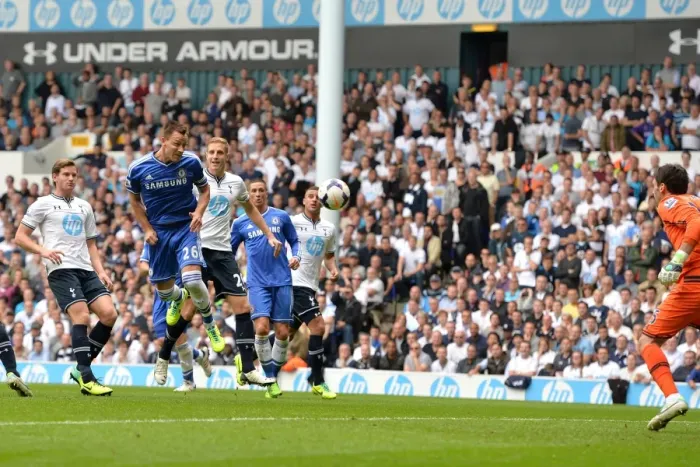Framed Print : John Terry Scores First Goal: Chelsea Triumphs Over Tottenham Hotspur, Barclays Premier League, September 28, 2013 Framed Print : John Terry Scores First Goal: Chelsea Triumphs Over Tottenham Hotspur, Barclays Premier League, September 28, 2013