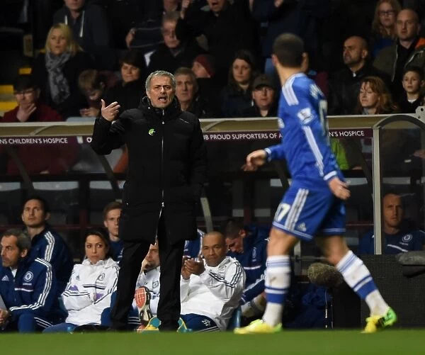 Jose Mourinho: Intense Instructions at Villa Park - Aston Villa vs. Chelsea, Barclays Premier League (15th March 2014)