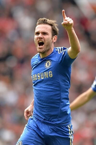 Juan Mata's Thrilling Goal: A Milestone Moment for Chelsea at Old Trafford (May 2013)