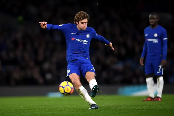 Framed Print : Marcos Alonso Scores Free-Kick: Chelsea's Goal vs Southampton, Premier League, Stamford Bridge Framed Print : Marcos Alonso Scores Free-Kick: Chelsea's Goal vs Southampton, Premier League, Stamford Bridge