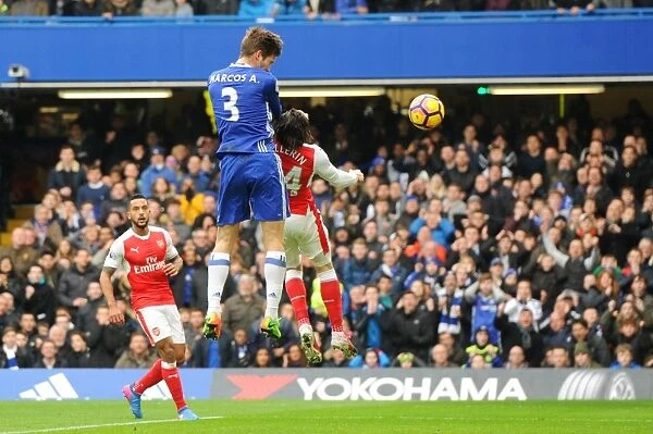 Marcos Alonso Scores Opening Goal: Chelsea vs Arsenal, Premier League, Stamford Bridge