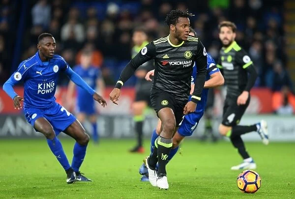 Michy Batshuayi in Action: Premier League 2017 - Chelsea vs. Leicester City (Away)