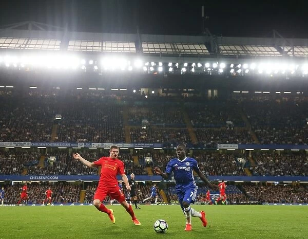 Milner vs. Kante: Intense Rivalry Unfolds - Chelsea vs. Liverpool, Premier League, 2016