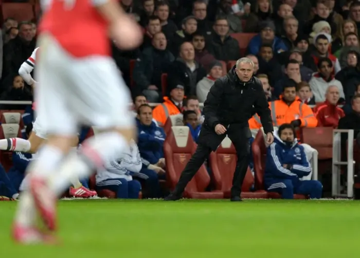 Framed Print : Mourinho's Return: Chelsea vs. Arsenal at Emirates Stadium (December 23, 2013) Framed Print : Mourinho's Return: Chelsea vs. Arsenal at Emirates Stadium (December 23, 2013)