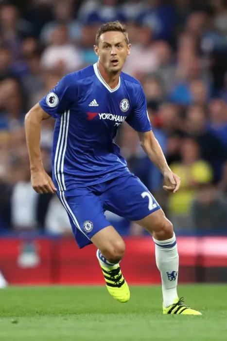 Framed Print : Nemanja Matic in Action: Chelsea's Midfield Maestro at Stamford Bridge vs. West Ham United, Premier League Framed Print : Nemanja Matic in Action: Chelsea's Midfield Maestro at Stamford Bridge vs. West Ham United, Premier League