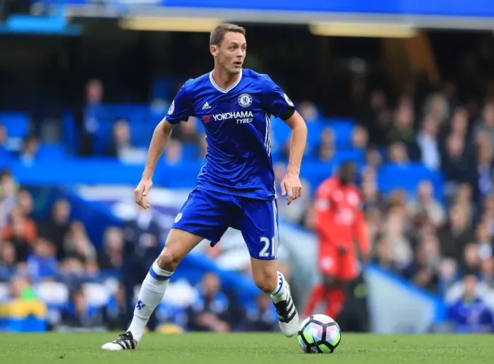 Framed Print : Nemanja Matic's Standout Home Performance: Chelsea vs Leicester City - Premier League