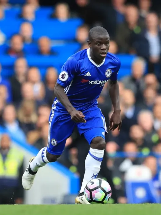 Framed Print : N'Golo Kante's Battle at Stamford Bridge: Chelsea vs Manchester United - Premier League Showdown
