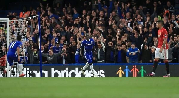 N'Golo Kante's Stamford Bridge Brace: Chelsea's Fourth Goal vs. Manchester United