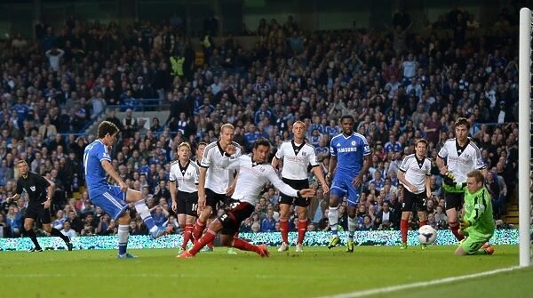 Oscar Scores Chelsea's Opener: Chelsea vs. Fulham, Barclays Premier League (September 21, 2013)