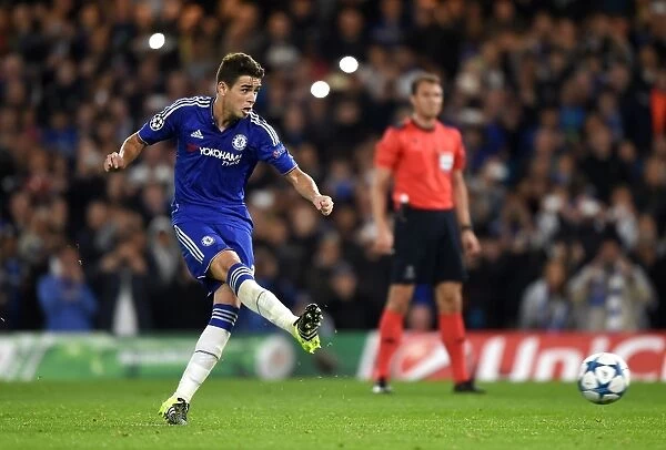 Oscar's Double: Chelsea's Second Goal vs. Maccabi Tel Aviv in UEFA Champions League (September 2015)