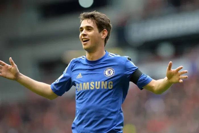Framed Print : Oscar's Header: Chelsea Kicks Off Scoring at Anfield Against Liverpool (April 21, 2013, Barclays Premier League) Framed Print : Oscar's Header: Chelsea Kicks Off Scoring at Anfield Against Liverpool (April 21, 2013, Barclays Premier League)