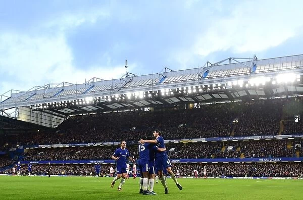 Pedro Scores His Third: Chelsea's Dominance Over Stoke City at Stamford Bridge
