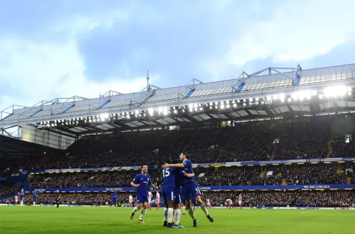 Framed Print : Pedro Scores His Third: Chelsea's Dominance Over Stoke City at Stamford Bridge Framed Print : Pedro Scores His Third: Chelsea's Dominance Over Stoke City at Stamford Bridge