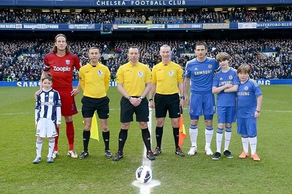 Premier League Showdown: Chelsea vs. West Bromwich Albion - Pre-Match Line-Up at Stamford Bridge (March 2, 2013)