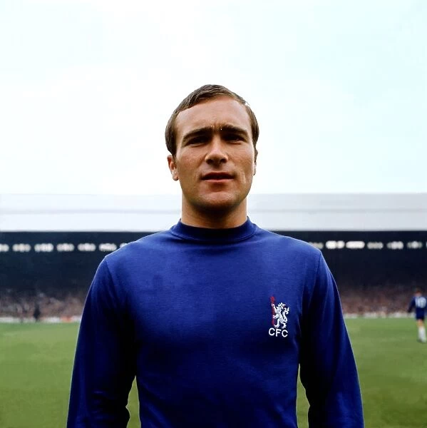 Ron Harris at Chelsea Soccer Training, Football League Division One