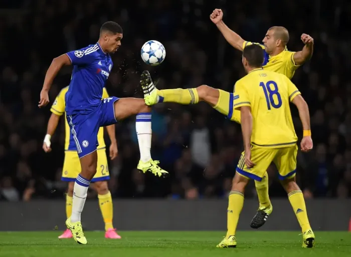 Framed Print : Ruben Loftus-Cheek in Action: Chelsea vs Maccabi Tel Aviv, UEFA Champions League Group G (September 2015) - Stamford Bridge Framed Print : Ruben Loftus-Cheek in Action: Chelsea vs Maccabi Tel Aviv, UEFA Champions League Group G (September 2015) - Stamford Bridge