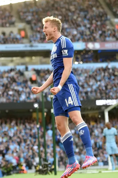 Framed Print : Schurrle Stunner: Chelsea's First Goal in Thrilling Manchester City Showdown (September 21, 2014) Framed Print : Schurrle Stunner: Chelsea's First Goal in Thrilling Manchester City Showdown (September 21, 2014)