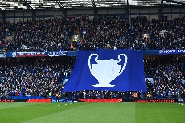 A Sea of Blue: Chelsea vs. Tottenham Hotspur at Stamford Bridge (8th March 2014) - The Chelsea Banner