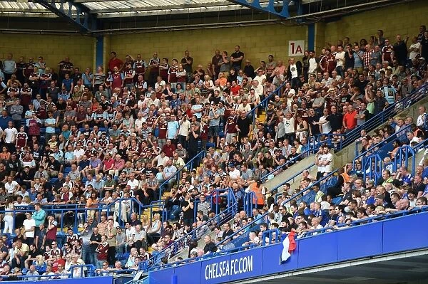 Sea of Clarets: Burnley Fans Overwhelm Stamford Bridge