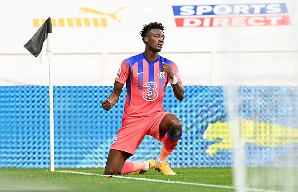 Tammy Abraham Scores for Chelsea in Empty St. James Park against Newcastle United