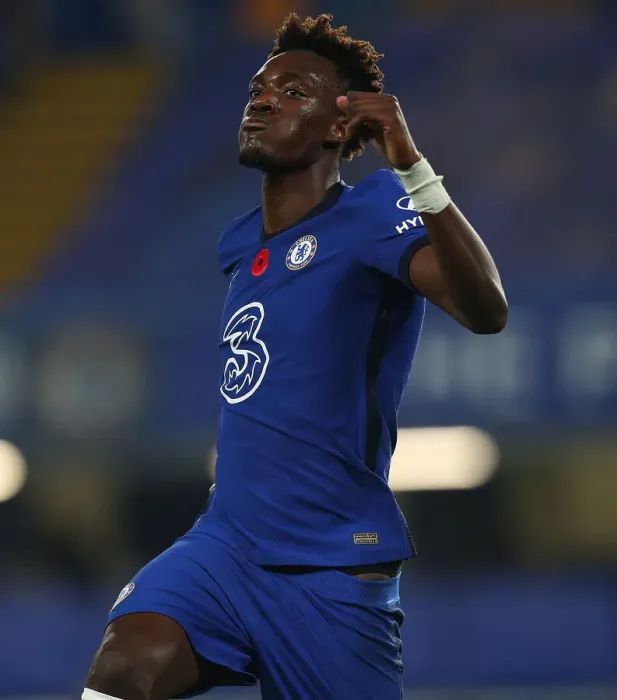 Framed Print : Tammy Abraham Scores First Goal for Chelsea Against Sheffield United in Empty Stamford Bridge Framed Print : Tammy Abraham Scores First Goal for Chelsea Against Sheffield United in Empty Stamford Bridge