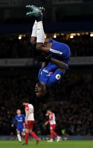 Victor Moses' Double: Chelsea's Second Goal vs. West Brom (February 12, 2018)
