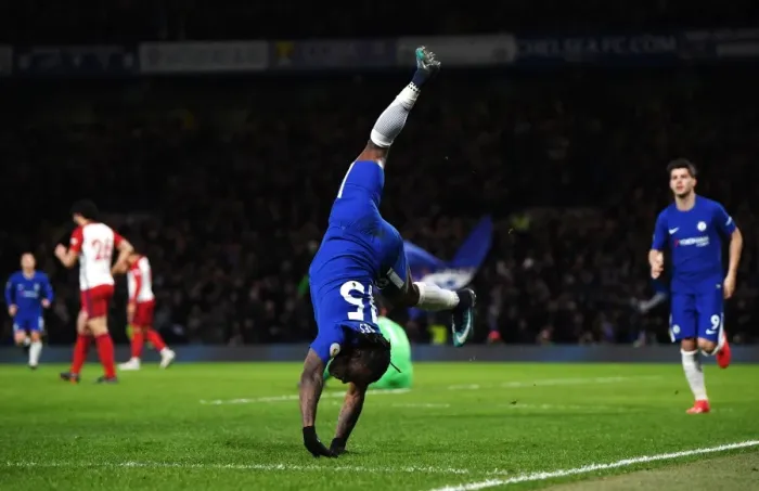 Framed Print : Victor Moses Scores Chelsea's Second Goal Against West Bromwich Albion in Premier League 2018 Framed Print : Victor Moses Scores Chelsea's Second Goal Against West Bromwich Albion in Premier League 2018