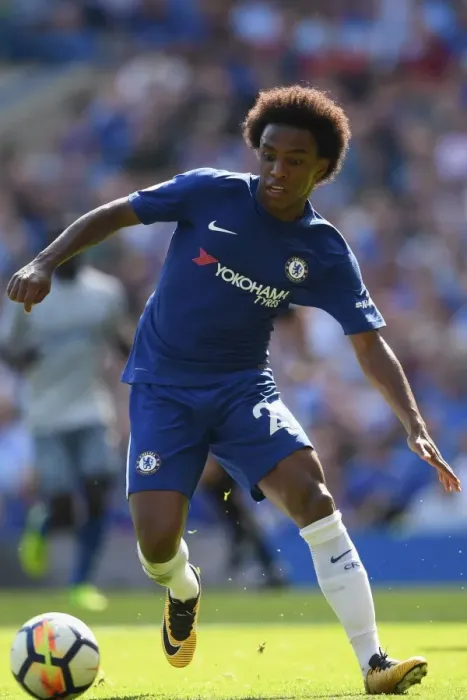 Framed Print : Willian in Action: Chelsea vs. Everton - Premier League at Stamford Bridge Framed Print : Willian in Action: Chelsea vs. Everton - Premier League at Stamford Bridge