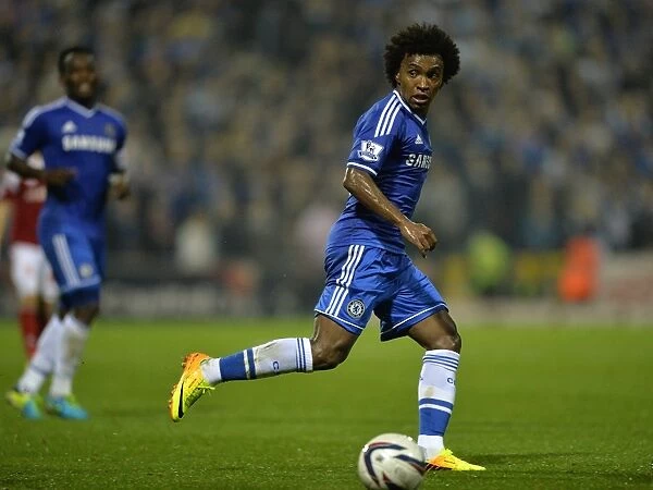 Willian's Magic: Chelsea's Unstoppable Performance Against Swindon Town in the Capital One Cup (September 24, 2013)