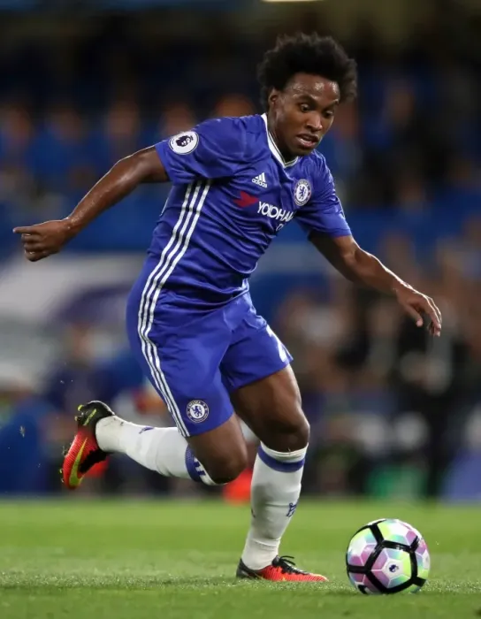 Framed Print : Willian's Stunner: Chelsea's Triumph Over West Ham United in the Premier League Framed Print : Willian's Stunner: Chelsea's Triumph Over West Ham United in the Premier League