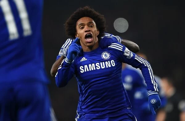 Willian's Thrilling First Goal: Chelsea vs. Watford in FA Cup (January 4, 2015)