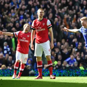 Print of Andre Schurrle Scoring Chelsea's Second Goal