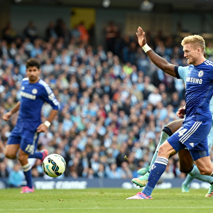 Andre Schurrle Strikes First: Manchester City vs. Chelsea, Barclays Premier League (September 21, 2014, Etihad Stadium)