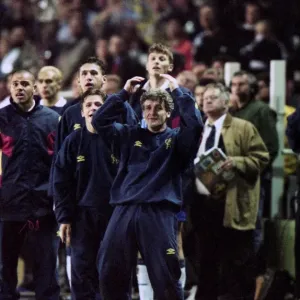 Chelsea FC Print: Mark Hughes at 1998 UEFA European Cup-Winners Cup Final Chelsea FC Print: Mark Hughes at 1998 UEFA European Cup-Winners Cup Final