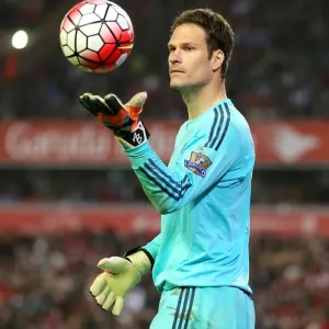 Asmir Begovic Print - 2015-16 Premier League Match at Anfield Asmir Begovic Print - 2015-16 Premier League Match at Anfield