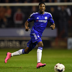 Baba Rahman in Action: Chelsea's Triumph at Walsall's Banks Stadium in Capital One Cup (September 2015)